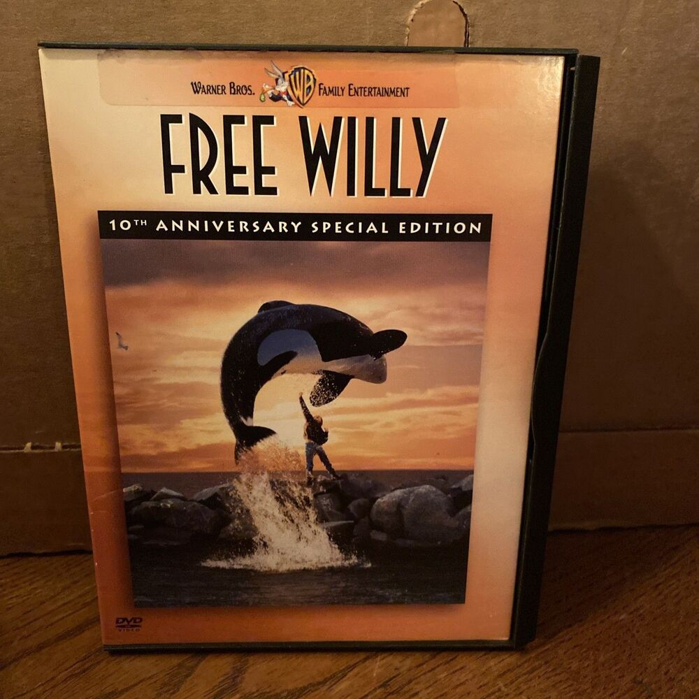 Free Willy (DVD 2003 10th Anniversary Special Edition) Michael Madsen Lori Petty